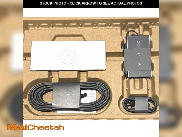 Lot 74-12599204 - (OEM) Star-Link WiFi Router Mesh 3RD GEN + 75ft Gen3 Cable, White, Connect up to 256 Devices! New. -...