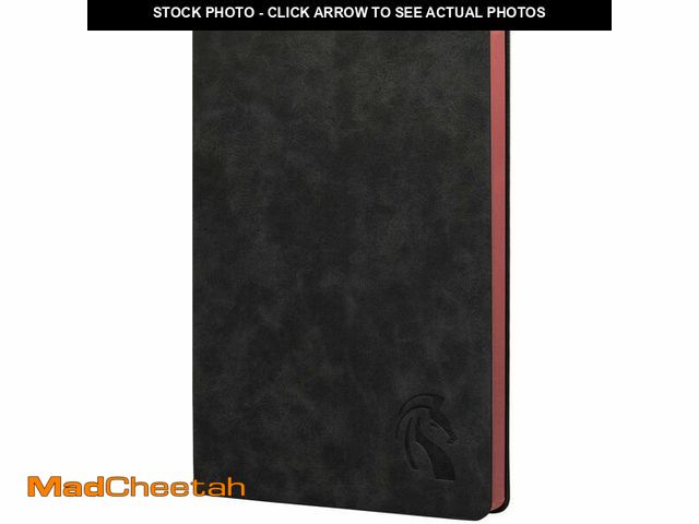 Lot 74-14210751 - LeStallion Nice Black Notebook Ruled - Soft Cover Faux Leather Journal - 120GSM Premium Writing Pape...