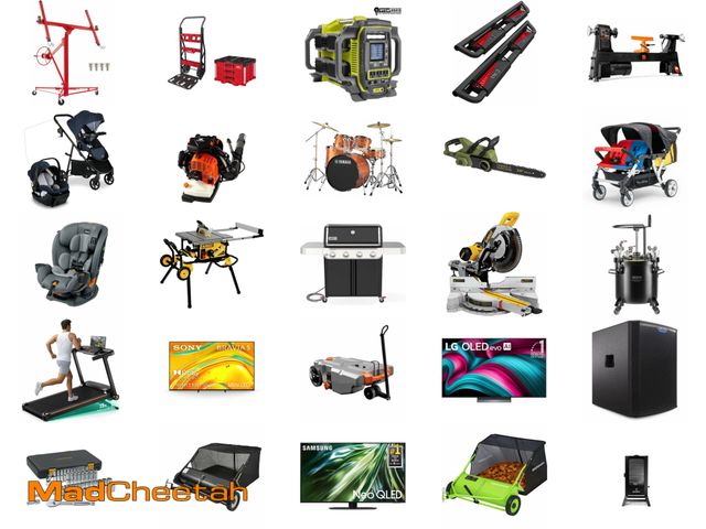 MadCheetah Holland - Overstock, Returns - Home Furnishings, Sports Equipment, Tools and Home Improvement - November 6, 2025