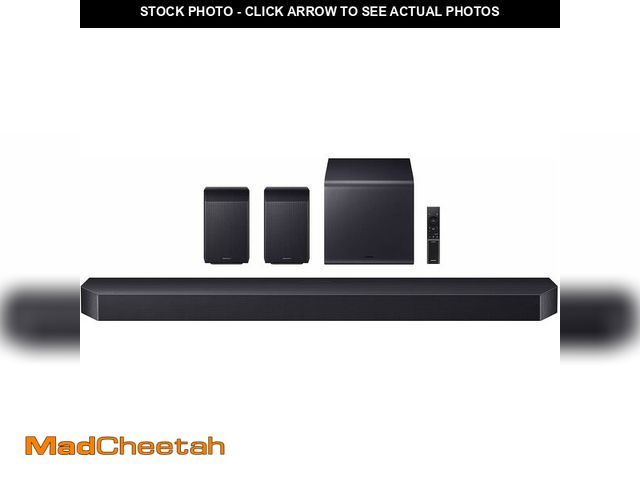 Lot 74-14611583 - Samsung Q-Series Soundbar HW-Q990H with Wireless Subwoofer &amp; Rear Speakers - UNUSED