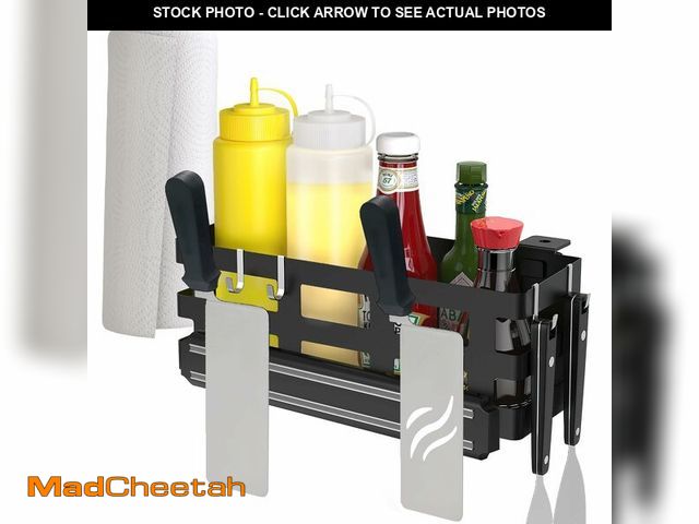 Lot 74-14380987 - Griddle Caddy for Blackstone Griddles Accessories, Space Saving Grill Accessories Storage Caddy, BBQ...