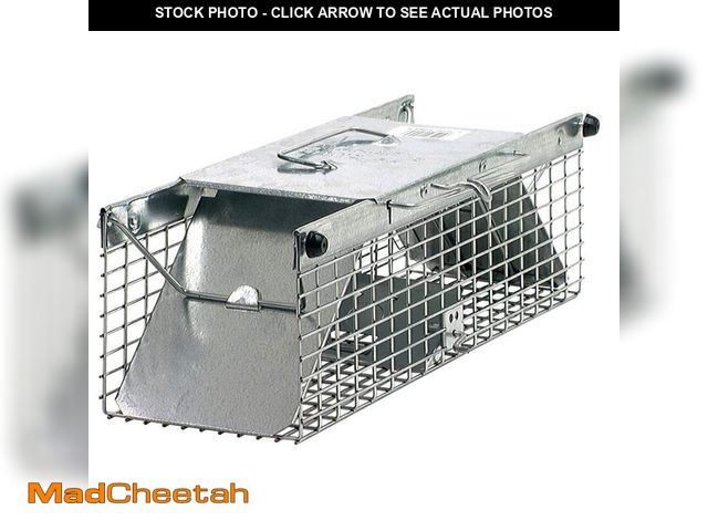Lot 74-14361045 - Havahart Small 2-Door Professional Humane Catch-and-Release Live Animal Cage Trap for Rat, Squirrel,...