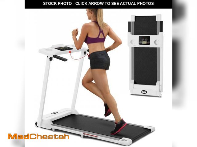 Lot 74-12071044 - AoraPulse 3.0 HP Foldable Portable Folding Small Treadmills for Home Office with 300 LBS Capacity, W...