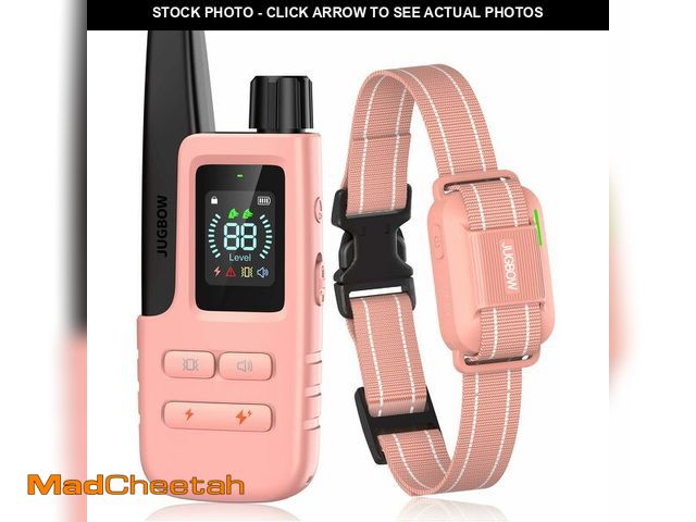 Lot 74-14425445 - Dog Shock Collar with Remote, 4200FT Range, Fits 5-120 lbs Dogs - UNUSED