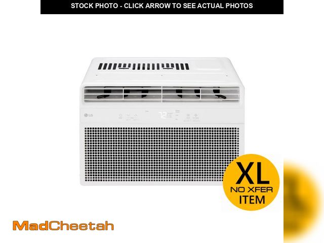 Lot 74-12559333 - LG 6,000 BTU 115-Volt Window Air Conditioner Cools 250 sq. ft with Remote and Dehumidifier in White ...