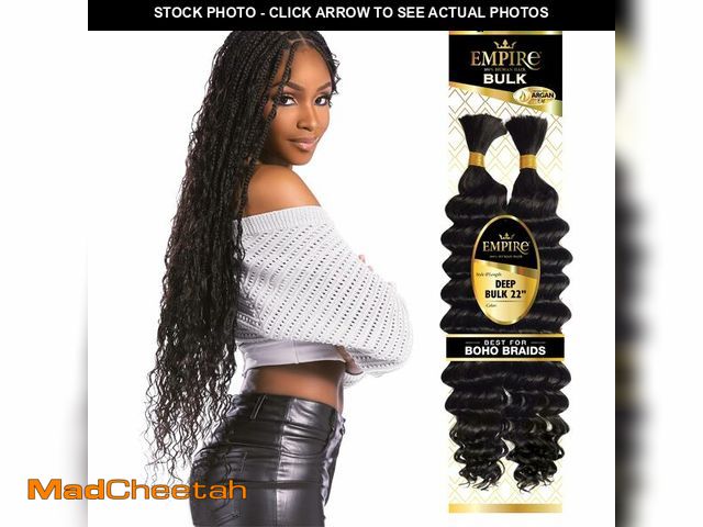 Lot 74-14384937 - Sensationnel Empire Bulk Braiding-Deep,1 pack 22 inch, 1B OFFBLACK - UNUSED