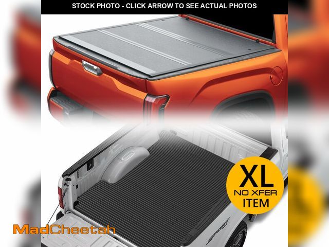 Lot 74-13653329 - Armordillo CoveRex TFX Low Profile Hard Tri-Fold Tonneau Cover+Horizontal Line Rubber Truck Bed Mat|...