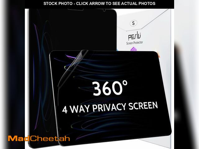 Lot 74-14212365 - Peslv 360ÃÂ° Privacy Screen for iPad Air 5th/4th Gen &amp; iPad Pro 11 (2018-2022), Anti Glare Blue...