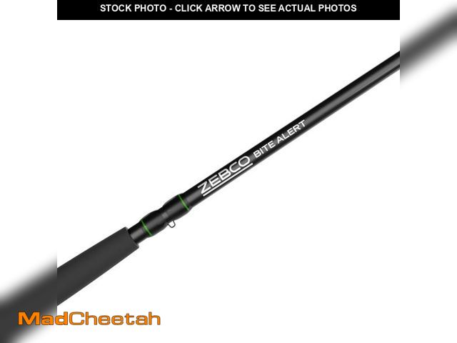 Lot 74-12427244 - Zebco Bite Alert  Fiberglass Fishing Rod Combo, 7 ft. 2-piece. - UNUSED
