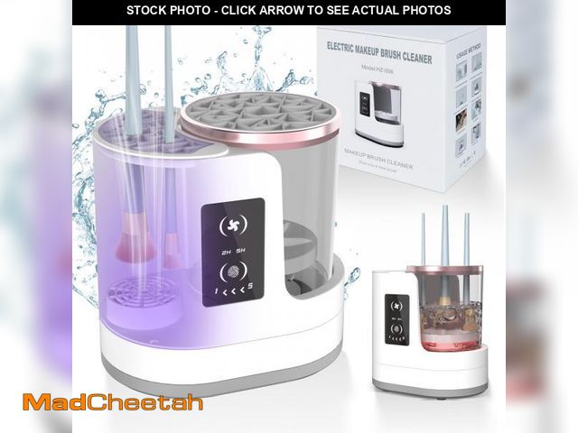 Lot 74-11545449 - 3 IN 1 Electric Makeup Brush Cleaner Machine With Makeup Brush Dryer-Holder-Portable Automatic USB C...