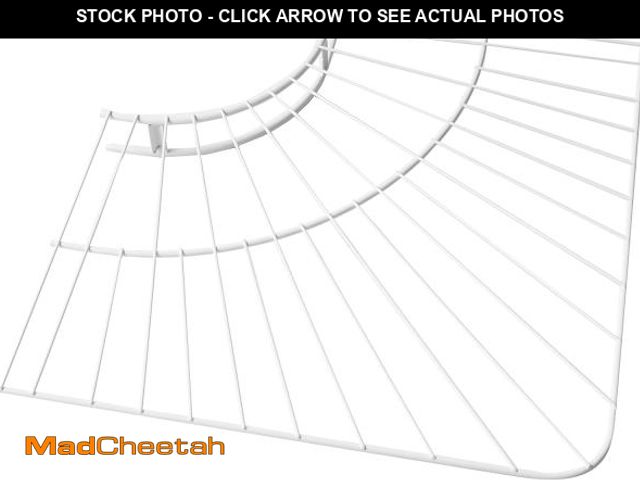Lot 74-12510461 - Rubbermaid Commercial Products FreeSlide Wire Shelving, 12-Inch, White, Closet Organizer and Storage...