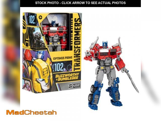 Lot 74-11550930 - Hasbro Transformers: Rise of The Beasts Buzzworthy Bumblebee Studio Series 102BB Optimus Prime 16cm ...