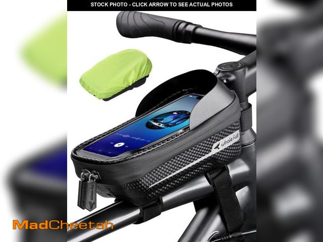 Lot 74-12222345 - whale fall Bike Phone Frame Bag Waterproof, 3D Eva Hard Shell, Ebike Phone Holder Mount, Bicycle Top...