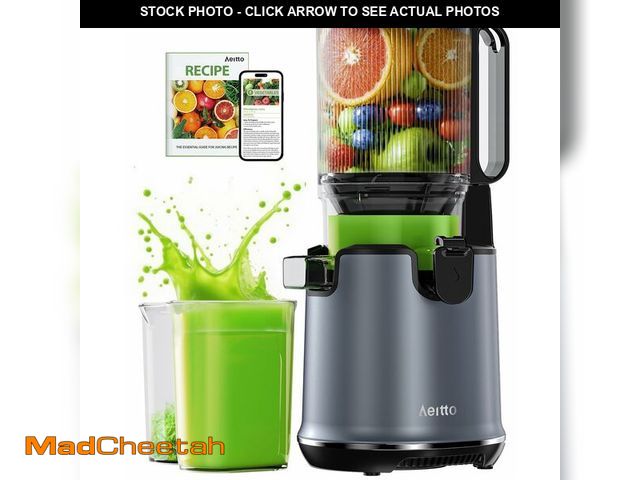 Lot 74-12842925 - Juicer Machines,Aeitto Cold Press Juicer with 5.3Ã¢â¬Å Extra Large Feed Chute for Whole Fruits &am...