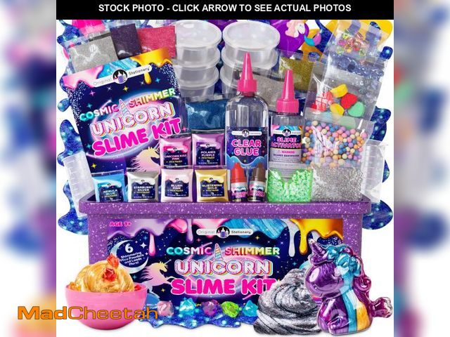 Lot 74-12311195 - Original Stationery Cosmic Shimmer Unicorn Slime Kit Ã¢â¬â Creative Crafting Set for Making Encha...