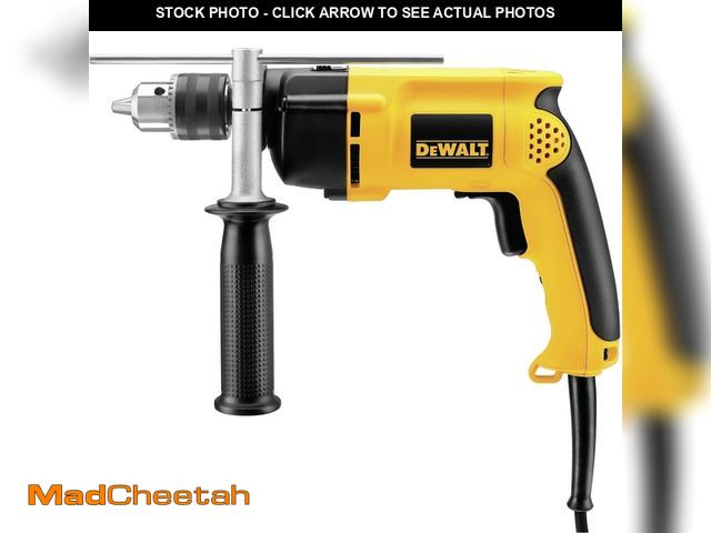 Lot 74-12790663 - DeWalt 7.8 Amp Corded 1/2 In. Variable Speed Reversible Hammer Drill - UNUSED