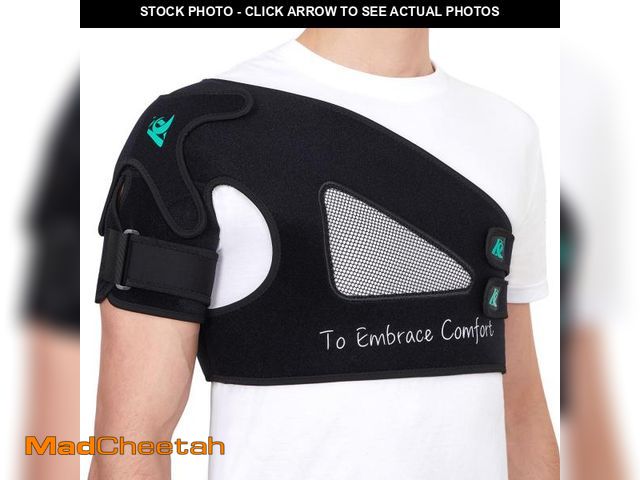 Lot 74-12438040 - KD Shoulder Support Brace: Shoulder Braces for Men/Women with X-Strap Support System - Shoulder Stab...