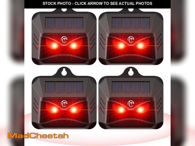 Lot 74-12442475 - Solar Animal Repeller - USED