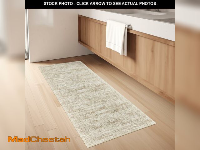 Lot 74-12716551 - Restydon Washable Runner Rugs for Bedroom - 2x6 Runner Rug Non Slip, Ultra-Thin Entryway Runner, Sof...