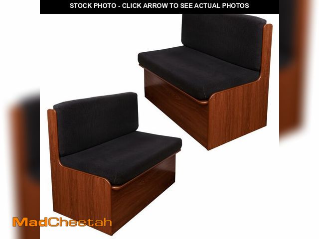 Lot 74-12710874 - CRFATOP 2 Set RV Dinette Cushion Covers Jacquard Camper Cushion Slipcover Stretch 2 Seat Sofa Chair ...