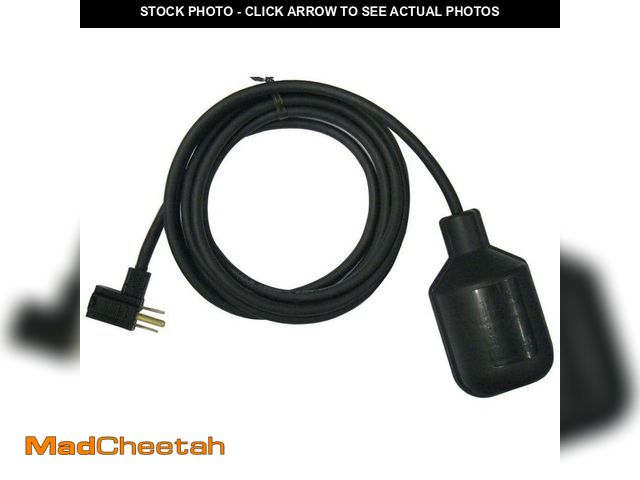 Lot 74-12853624 - Everbilt Piggy Back Float Switch for Sump and Sewage Pumps - UNUSED