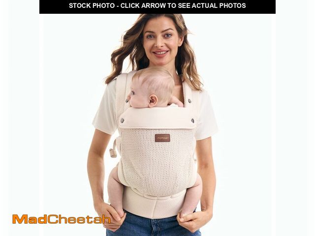 Lot 74-14383137 - Momcozy Baby Carrier - Ergonomic, Cozy and Lightweight Carrier for 7-45lbs, Effortless to Put On, Id...