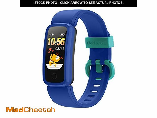 Lot 74-10822649 - BIGGERFIVE Vigor Kids Fitness Tracker for Girls Boys Ages 5-15, Kids Watch with IP68 Waterproof, Ped...