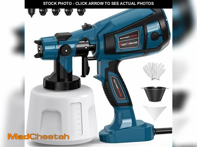 Lot 74-12715773 - Paint Sprayer Tool 1000W High Power Electric Spray Paint Gun Easy to Clean for Furniture Cabinets Ho...