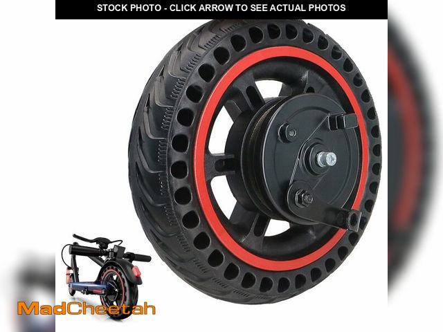 Lot 74-14264040 - 8.5'' Electric Scooter Replacement Wheel Ã¢â¬â Solid Tire with Hub &amp; Drum Brake | Specially d...