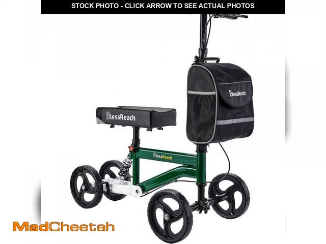 Lot 74-12539194 - Blessreach Knee Scooter, Steerable Knee Walker, Foldable Knee Scooters for Foot Injuries Adult Best ...