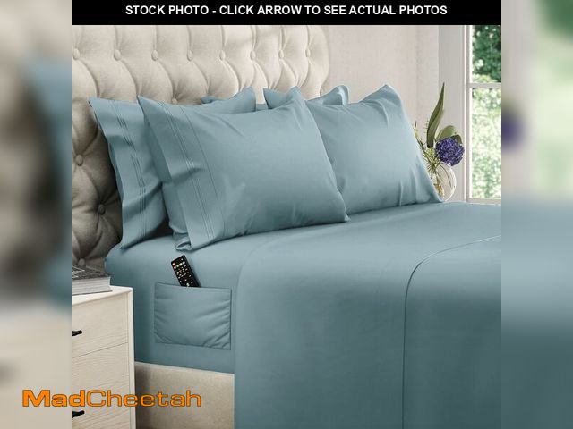 Lot 74-12711313 - DREAMCARE King Size Sheets Set Ã¢â¬â 6 pcs Cooling Bed Sheets Ã¢â¬â up to 15Ã¢â¬Â Deep Pocke...