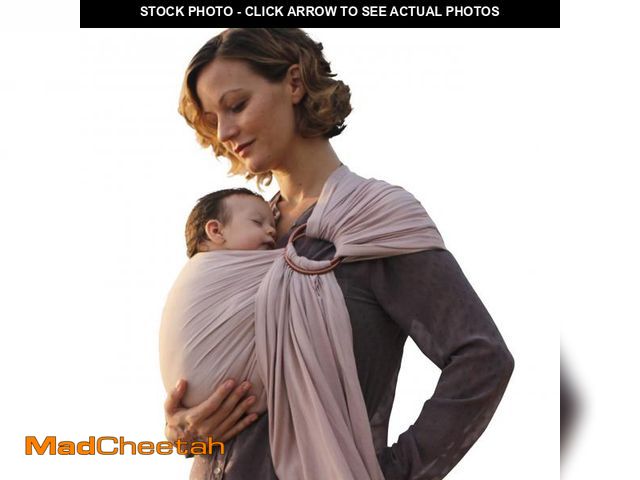 Lot 74-11554119 - Nalakai Ring Sling Baby Carrier, Soft Linen Baby Sling, Baby Wrap, Comfort, Style, and Giving Back -...