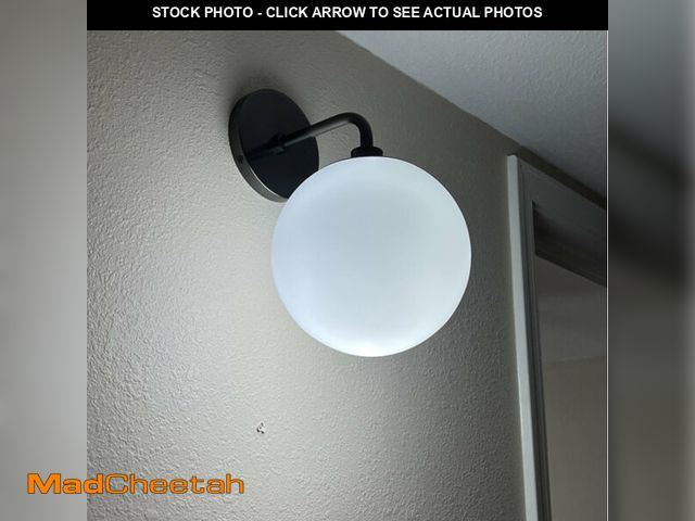 Lot 74-4310384 - AllModern Luna 1 - Light Dimmable Armed Sconce LGLY6856 Finish: Old Bronze - 11.5'' H x 7'' W x 8.25...