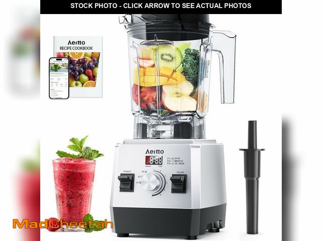 Lot 74-14294174 - Aeitto Blenders for Kitchen with 68Oz. Jar, 1800W Max Power Smoothie Blender, 3 Preset Programs &amp...