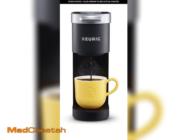 Lot 74-12425993 - Keurig K-Mini Single-Serve K-Cup Pod Coffee Maker - Black: Compact Electric Brewer, 6-12 Oz Capacity...