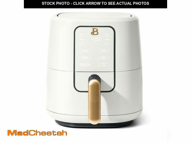 Lot 74-12860243 - Beautiful 3 Qt Air Fryer with TurboCrisp Technology, White Icing by Drew Barrymore - UNUSED