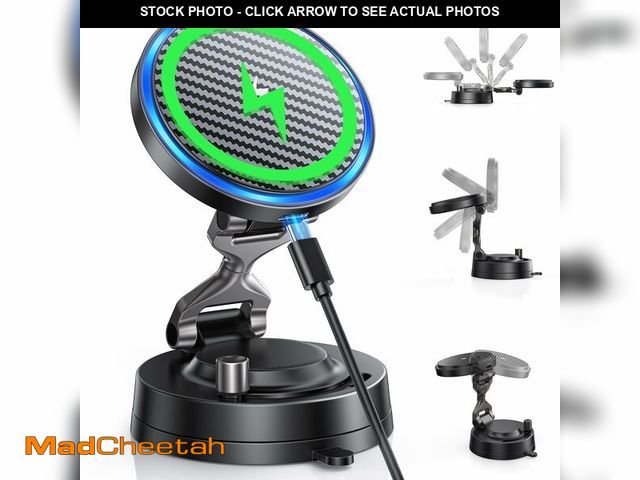 Lot 74-13718187 - OANDYS for MagSafe Car Mount Charger 15W Fast Wireless Charging Magnetic Car Phone Holder, 82+LBS St...