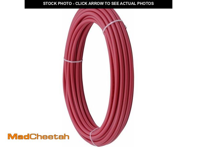 Lot 74-13698351 - SharkBite 3/8 Inch x 100 Feet Red PEX-B, Made in the USA, Flexible Water Pipe Tubing for Plumbing, U...