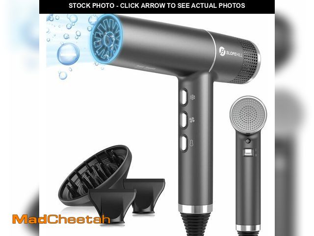 Lot 74-13584219 - slopehill Hair Dryer with Unique Brushless Motor | Intelligent Fault Diagnosis | Innovative Microfil...