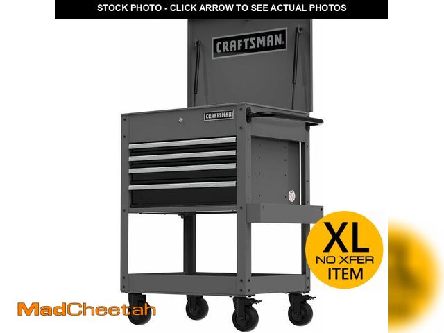 Lot 74-14610312 - CRAFTSMAN Tool Chest with Wheels, Rolling Cart with Drawers, Power Outlets and USB Port, Steel Stora...