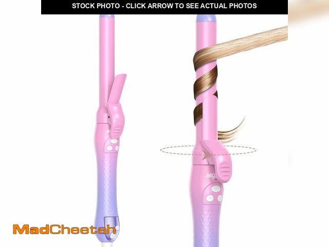 Lot 74-12969261 - ANGILALA Rotating Curling Iron, Beach Waves Hair Curler Automatic Rotating, Best Curling Iron for Th...
