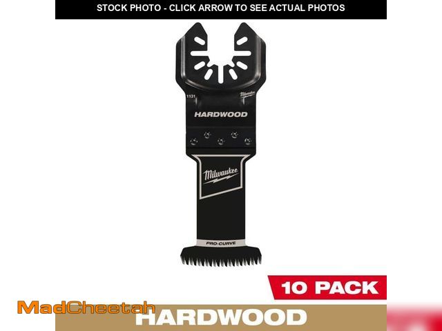 Lot 74-12465266 - Milwaukee 1-3/8 in. High Carbon Steel Universal Fit Japanese Teeth Hardwood Cutting Multi-Tool Oscil...