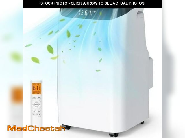 Lot 74-12144934 - Fosawd 12000 BTU Portable Air Conditioner Cools up to 500 Sq.ft  3-in-1 AC  Dehumidifier  Fan - UNUS...