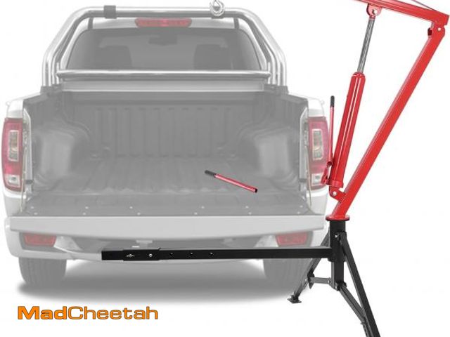 Lot 74-12389185 - Towallmark Hydraulic Pickup Truck Crane, 1000 Lbs Capacity, 360ÃÂ°Swivel, Hitch Mounted Crane with ...