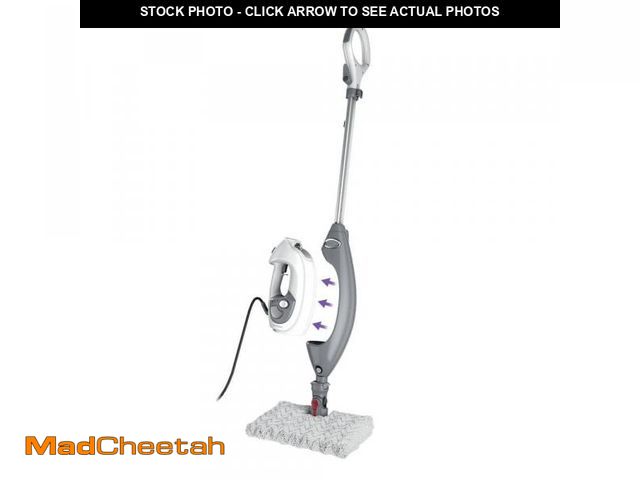 Lot 74-12463141 - Shark Lift-Away Pro Corded Steam Mop for Hardwood, Laminate &amp; All Hard Surfaces in White with St...