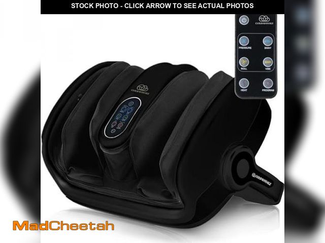 Lot 74-12139168 - Cloud Massage Shiatsu Foot Massager with Heat, Deep Kneading Therapy for Pain Relief, Circulation, P...