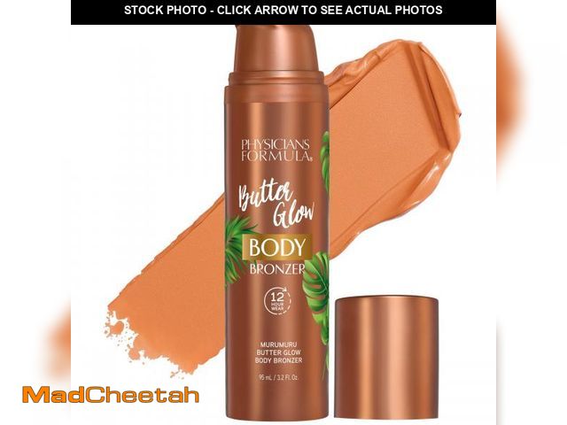 Lot 74-12440940 - Physicians Formula Butter Glow Body Bronzer, Waterproof &amp; Transfer-Proof, Sunless Bronze Perfect...