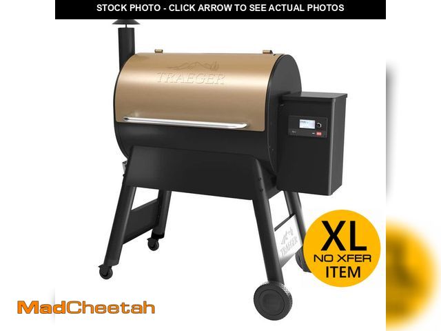 Lot 74-12557694 - Traeger Pro 780 Wi-Fi Pellet Grill and Smoker in Bronze - UNUSED