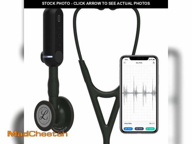 Lot 74-13957163 - 3M Littmann CORE Digital Stethoscope, Our Most Advanced Stethoscope Yet, Up To 40x Amplification, Ac...