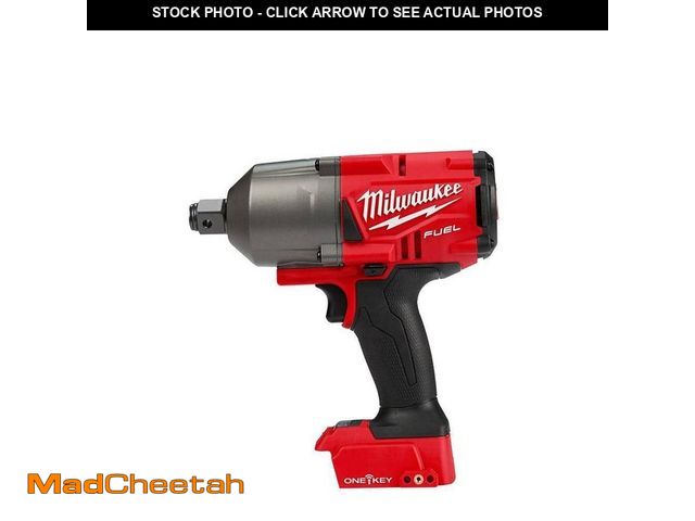 Lot 74-12792744 - Milwaukee M18 FUEL ONE-KEY 18V Lithium-Ion Brushless Cordless 3/4 in. Impact Wrench with Friction Ri...